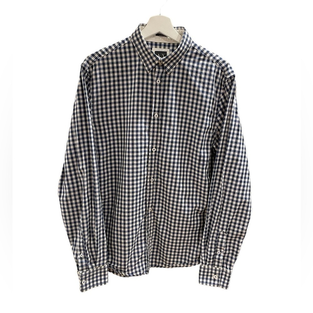 Armani Exchange Slim Fit Chemise Cintree Button Down Dress Shirt